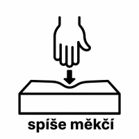 Spíše měkčí