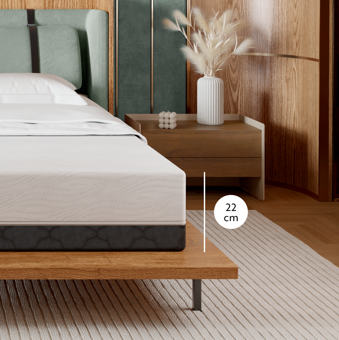 matrace comfort plus výška interier